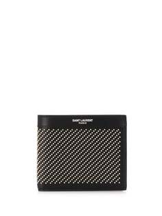 Saint Laurent кошелек с заклепками