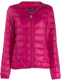 Ea7 Emporio Armani куртка-пуховик с логотипом