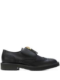 Giuseppe Zanotti броги с молниями Manuel 