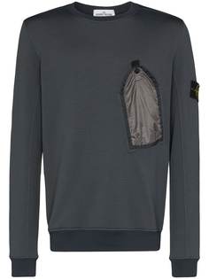 Stone Island толстовка с нагрудным карманом