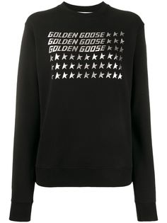 Golden Goose футболка с длинными рукавами и логотипом