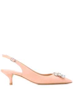 Stuart Weitzman декорированные туфли-лодочки Kitty