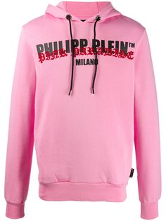 Philipp Plein худи Pink Paradise с логотипом