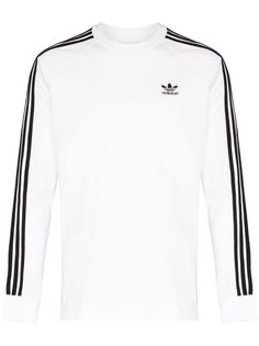 adidas футболка Originals с длинными рукавами и полосками