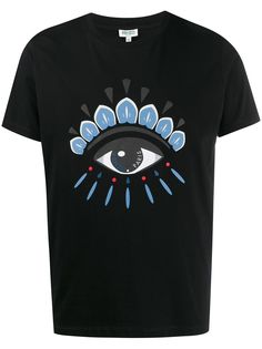 Kenzo футболка с принтом