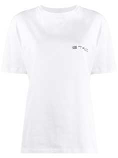 Etro футболка с логотипом