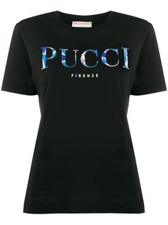 Emilio Pucci футболка с логотипом