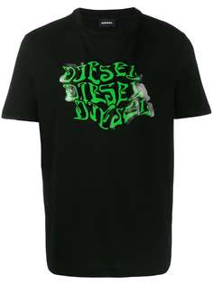 Diesel футболка с графичным принтом