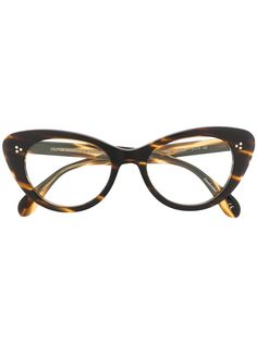 Oliver Peoples очки Rishell в оправе кошачий глаз