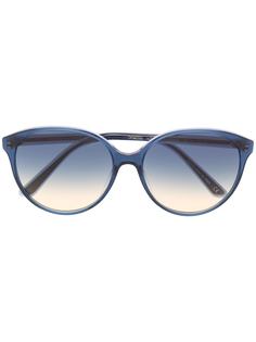 Oliver Peoples солнцезащитные очки Brooktree в круглой оправе