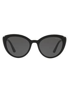 Prada Eyewear солнцезащитные очки в оправе кошачий глаз
