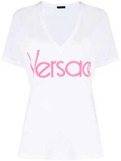 Versace cotton logo t-shirt