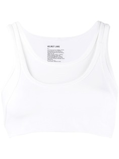 Helmut Lang многослойный укороченный топ без рукавов