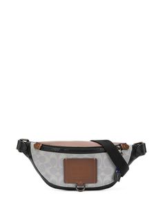 Coach monogram print belt bag