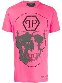 Philipp Plein футболка с принтом Skull