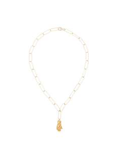 Alighieri позолоченное колье-цепочка с подвеской