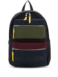 Tommy Hilfiger рюкзак в стиле колор-блок с логотипом