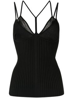Dion Lee многослойный топ без рукавов
