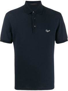 Ermenegildo Zegna рубашка-поло с логотипом