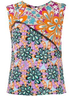 Pinko printed tank top