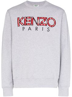 Kenzo толстовка с вышитым логотипом