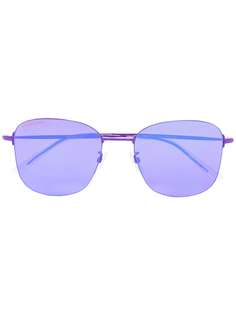 Balenciaga Eyewear солнцезащитные очки Invisible в квадратной оправе