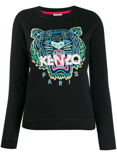 Kenzo толстовка с логотипом Tiger