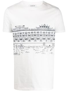LANVIN футболка Babar с принтом