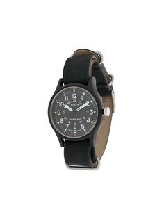 TIMEX наручные часы Navi World Time с фактурным ремешком