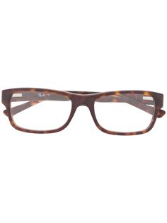 Ray-Ban очки в квадратной оправе черепаховой расцветки
