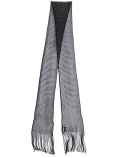 Dsquared2 узкий шарф с бахромой