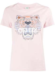 Kenzo футболка с логотипом Tiger
