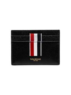 Thom Browne pebble grain leather cardholder