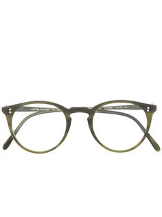 Oliver Peoples очки в круглой оправе