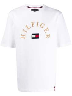 Tommy Hilfiger футболка с вышитым логотипом