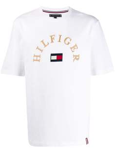 Tommy Hilfiger футболка с вышитым логотипом