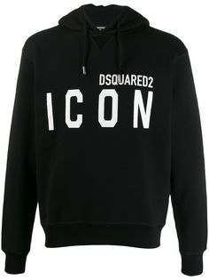 Dsquared2 Icon logo print hoodie