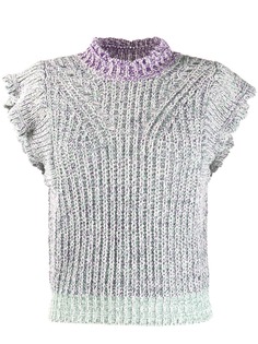 Isabel Marant Étoile трикотажный топ с оборками