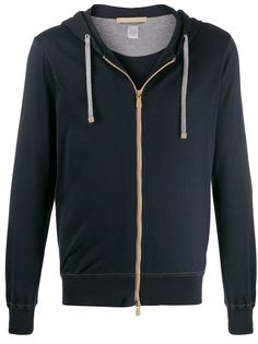 Eleventy front zipped hoodie