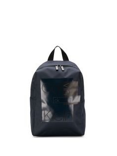 Calvin Klein саржевый рюкзак с принтом