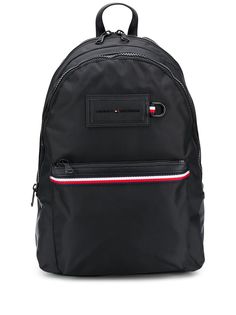 Tommy Hilfiger полосатый рюкзак с нашивкой-логотипом