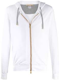 Eleventy front zipped hoodie