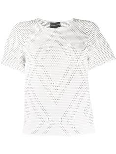 Emporio Armani фактурная футболка