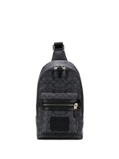 Coach monogram print backpack