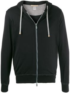 Eleventy front zipped hoodie