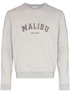 Saint Laurent Malibu cotton blend sweatshirt