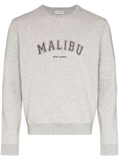 Saint Laurent Malibu cotton blend sweatshirt