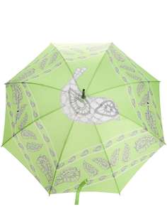 Natasha Zinko bird-print logo umbrella