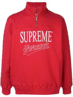 Supreme Forever Half Zip Sweatshirt
