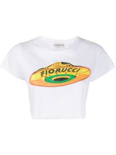 Fiorucci укороченная футболка Flying Saucer